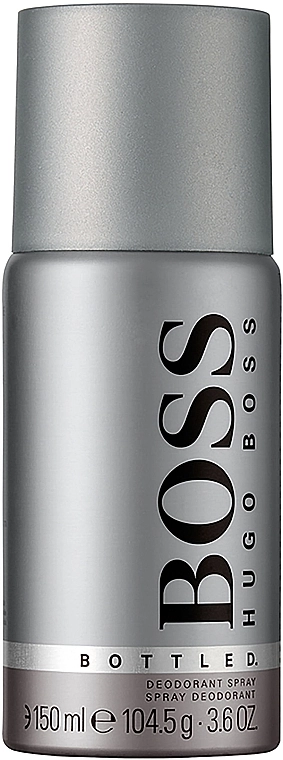 Парфюмированный дезодорант-спрей мужской - Hugo Boss BOSS Bottled, 150 мл - фото N1