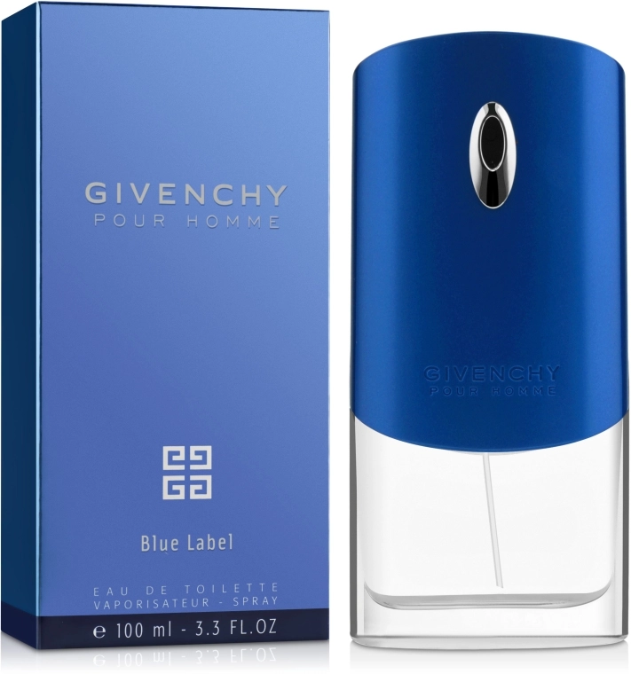 Туалетна вода чоловіча - Givenchy Blue Label Pour Homme, 100 мл - фото N3