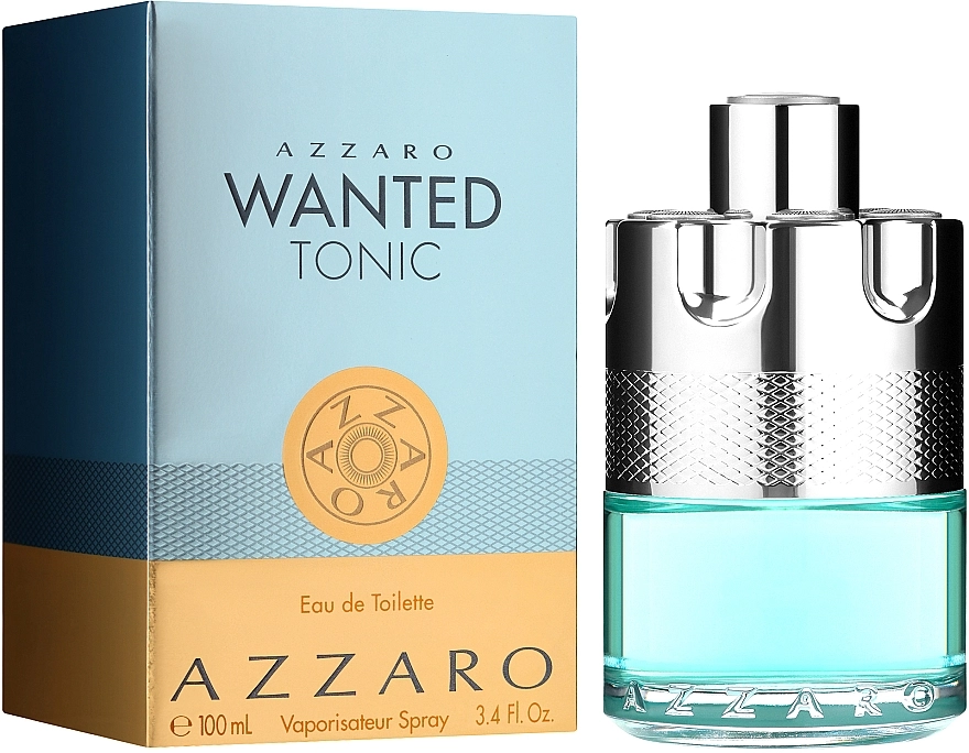 Туалетная вода мужская - Azzaro Wanted Tonic, 100 мл - фото N2