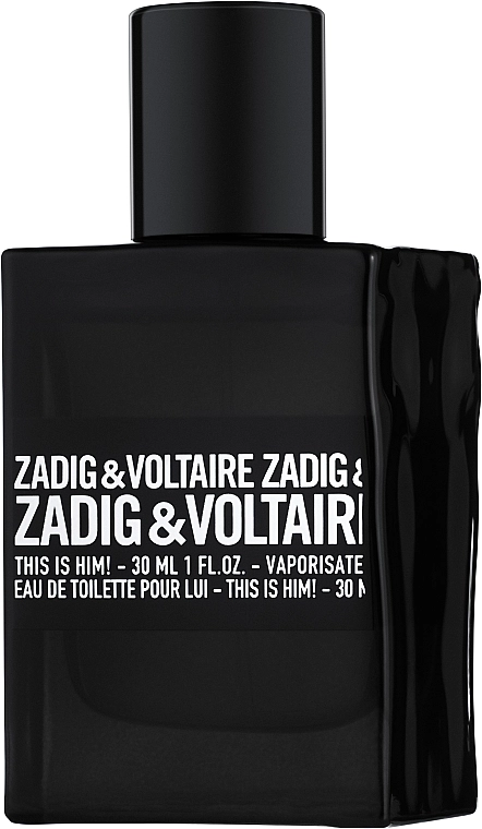 Туалетна вода чоловіча - Zadig & Voltaire This Is Him!, 30 мл - фото N1