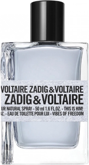 Туалетна вода чоловіча - Zadig & Voltaire This Is Him! Vibes Of Freedom, 50 мл - фото N1