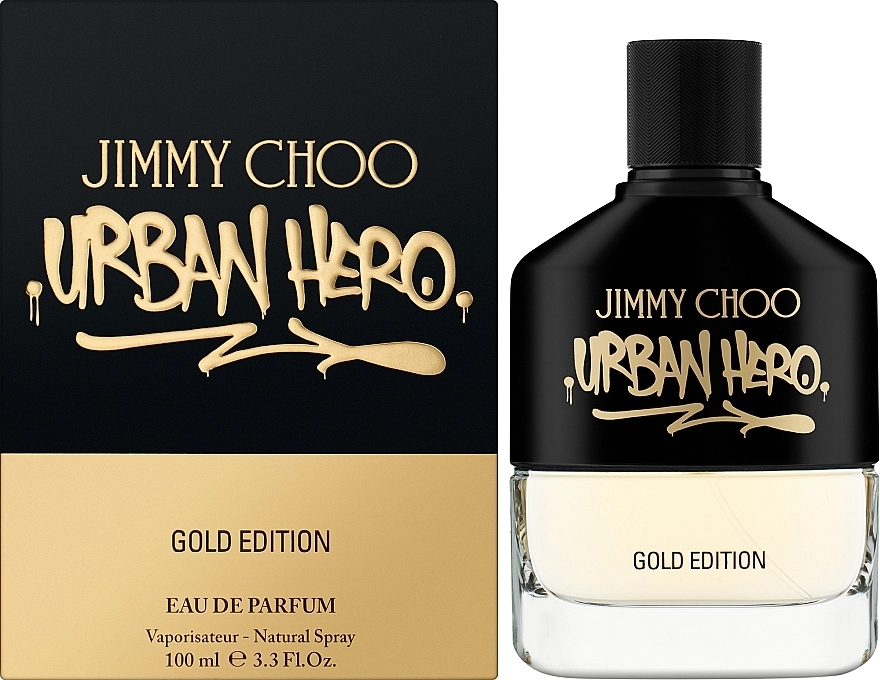 Парфумована вода чоловіча - Jimmy Choo Urban Hero Gold Edition, 100 мл - фото N2