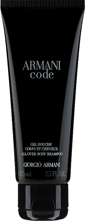 Парфюмированный гель для душа - Giorgio Armani Armani Code Pour Homme, 75 мл - фото N1