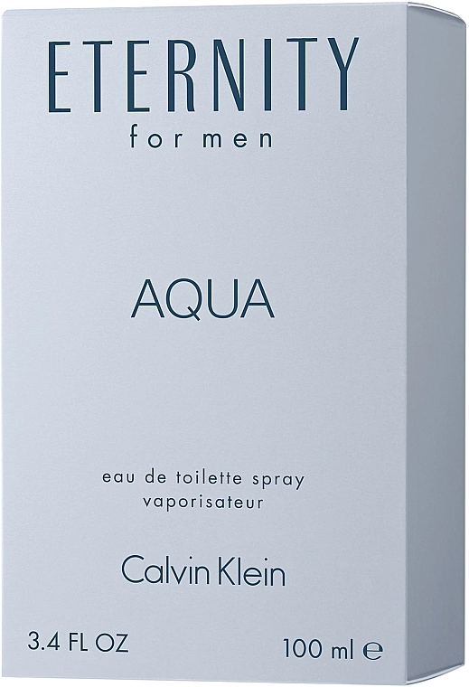 Туалетная вода мужская - Calvin Klein Eternity Aqua For Men, 100 мл - фото N4