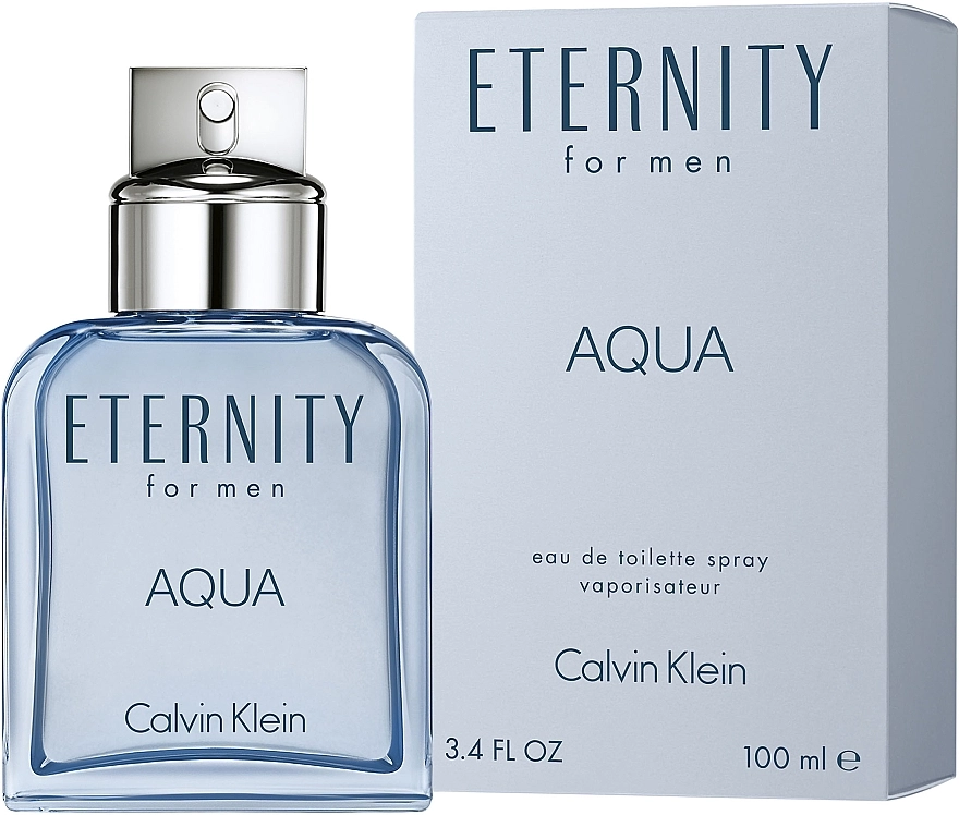 Туалетна вода чоловіча - Calvin Klein Eternity Aqua For Men, 100 мл - фото N2