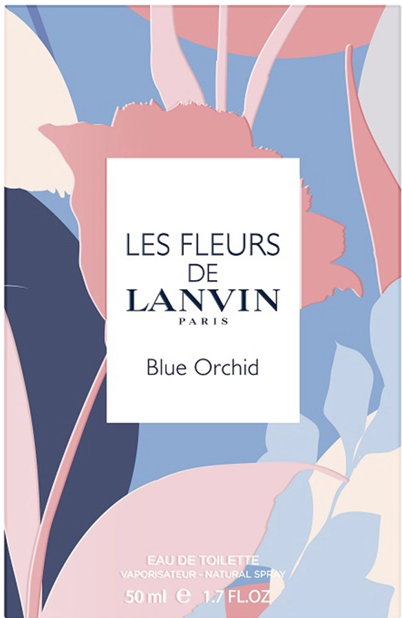 Туалетная вода женская - Lanvin Les Fleurs De Blue Orchid, 50 мл - фото N3