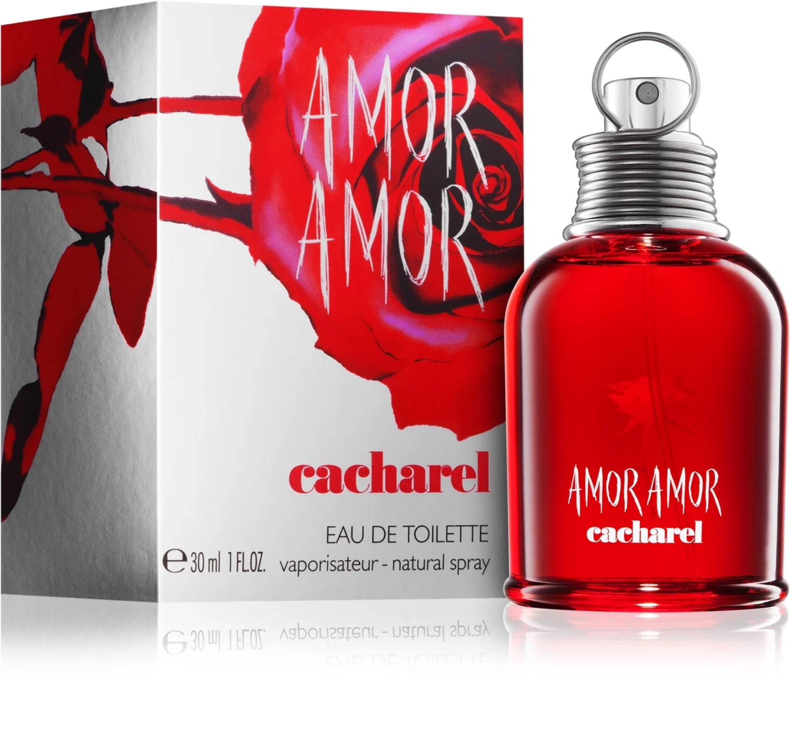 Туалетная вода женская - Cacharel Amor Amor, без целлофана, 30 мл - фото N2