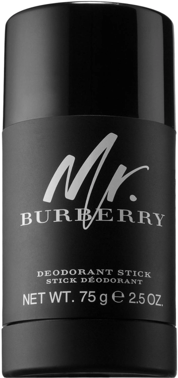 Дезодорант-стик парфюмированный - Burberry Mr. Burberry, 75 г - фото N1