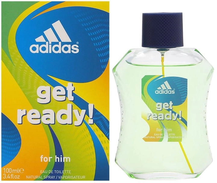 Туалетная вода мужская - Adidas Get Ready for Him, 100 мл - фото N2