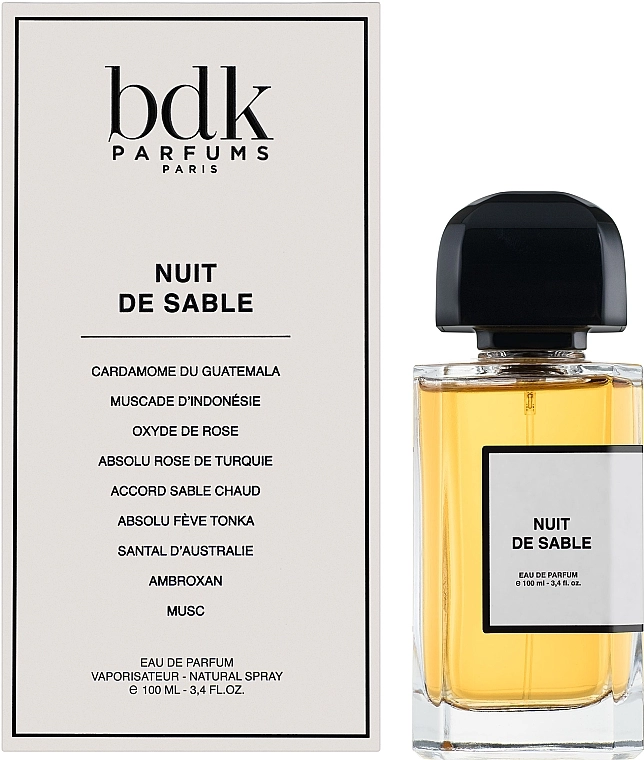 Парфюмированная вода унисекс - BDK Parfums Nuit De Sables, 100 мл - фото N2