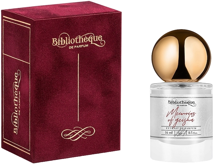 Парфумована вода жіноча - Bibliotheque de Parfum Memoirs Of Geisha, міні, 16 мл - фото N2