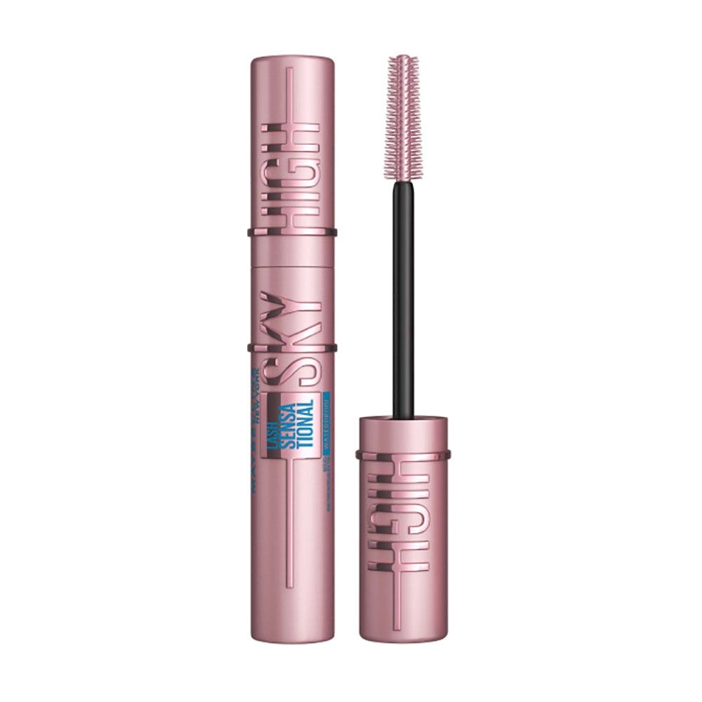 Водостойкая тушь для ресниц - Maybelline New York Lash Sensational Sky High, Black, 6 мл - фото N1