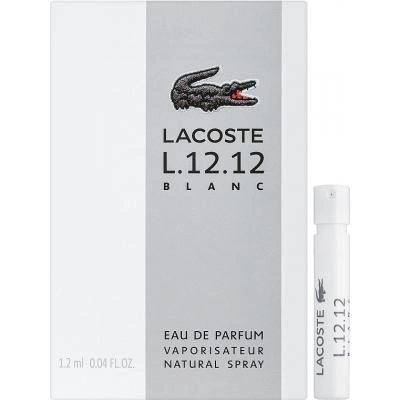 Туалетная вода мужская - Lacoste Eau de Lacoste L.12.12 Blanc, пробник, 1.2 мл - фото N1