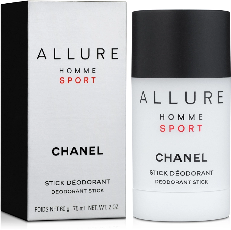 Дезодорант-стік - Chanel Allure Homme Sport, 75 мл - фото N1