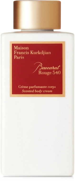 Парфумований крем для тіла - Maison Francis Kurkdjian Baccarat Rouge 540 Scented Body Cream, 250 мл - фото N2