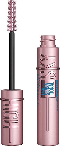 Водостійка туш для вій - Maybelline New York Lash Sensational Sky High, 6 мл - фото N1