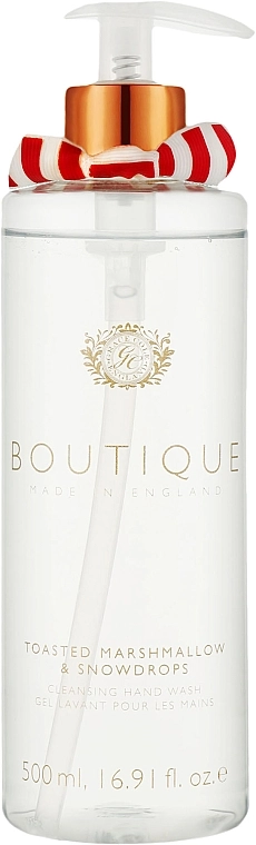 Жидкое мыло для рук - Grace Cole Boutique Hand Wash Toasted Marshmallows & Snowdrops, 500 мл - фото N1
