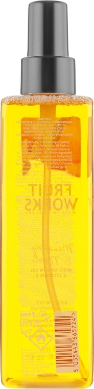 Спрей для тіла "Мандарин та неролі" - Grace Cole Fruit Works Body Mist Mandarin & Neroli, 250 мл - фото N2