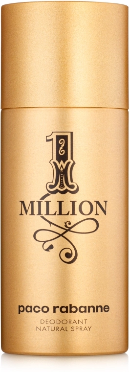 Парфумований дезодорант чоловічий - Paco Rabanne 1 Million Spray Deodorant, 150 мл - фото N1