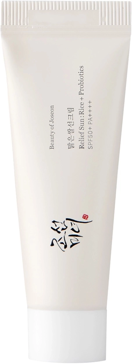 Солнцезащитный крем с пробиотиками - Beauty Of Joseon Relief Sun: Rice + Probiotics SPF 50+ PA++++, мини, 10 мл - фото N1