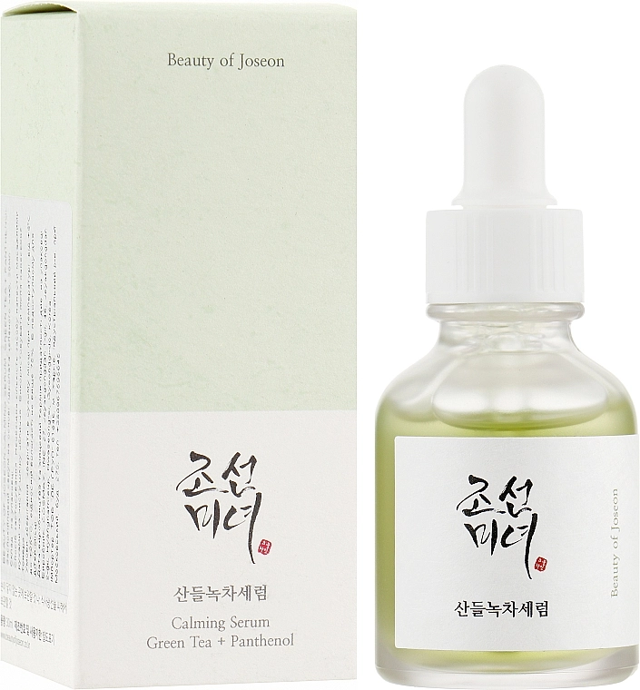 Успокаивающая сыворотка - Beauty Of Joseon Calming Serum: Green tea+Panthenol, 30 мл - фото N2