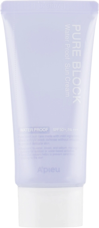 Водостойкий солнцезащитный крем для лица - A'pieu Pure Block Water Proof SPF50+ PA+++, 50 мл - фото N1