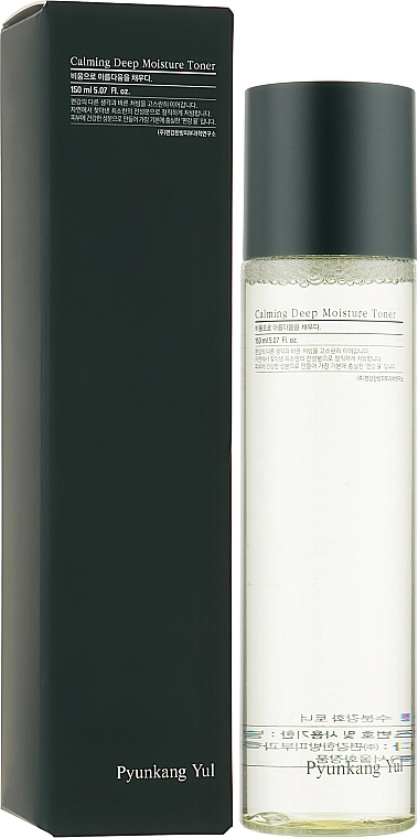 Заспокійливий глибоко зволожуючий тонер - Pyunkang Yul Calming Deep Moisture Toner, 150 мл - фото N2