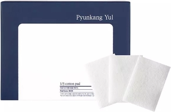 Нежные ватные диски - Pyunkang Yul 1/3 Cotton Pad, 160 шт - фото N1