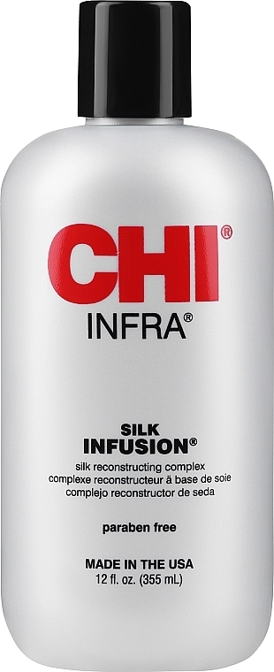 Восстанавливающий комплекс для волос с шелком - CHI Infra Silk Infusion, 355 мл - фото N1