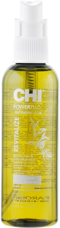 Вітамінний спрей для росту волосся - CHI Power Plus Vitamin Treatment, 104 мл - фото N1