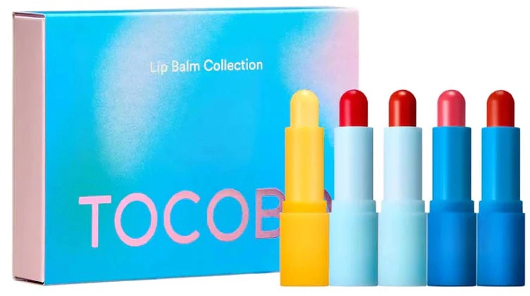 Набор цветных бальзамов для губ - TOCOBO Lip Balm Collection, 5 шт - фото N1