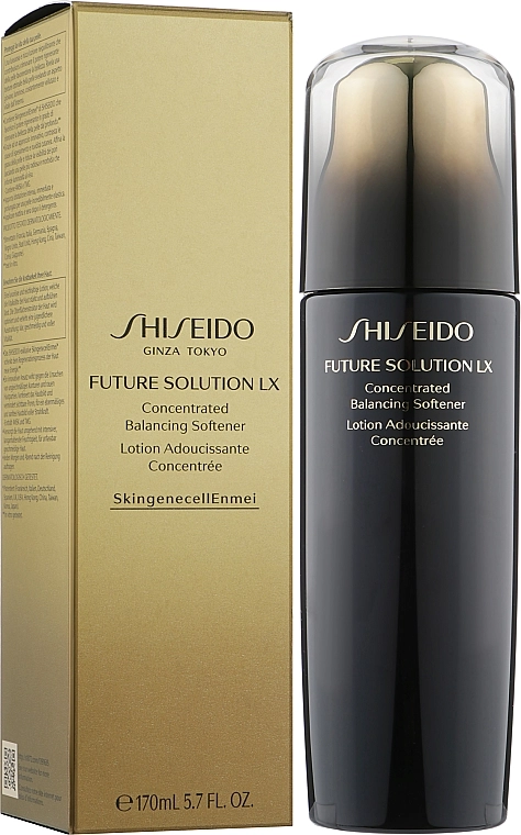 Зволожуючий софтнер для обличчя - Future Solution LX Concentrated Balancing Soft - Shiseido Future Solution LX Concentrated Balancing Softener, 170 мл - фото N2