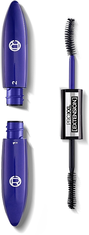 Двойная тушь для объема и удлинения ресниц - L'Oreal Professionnel Pro XXL Extension Mascara, 13.6 мл - фото N5