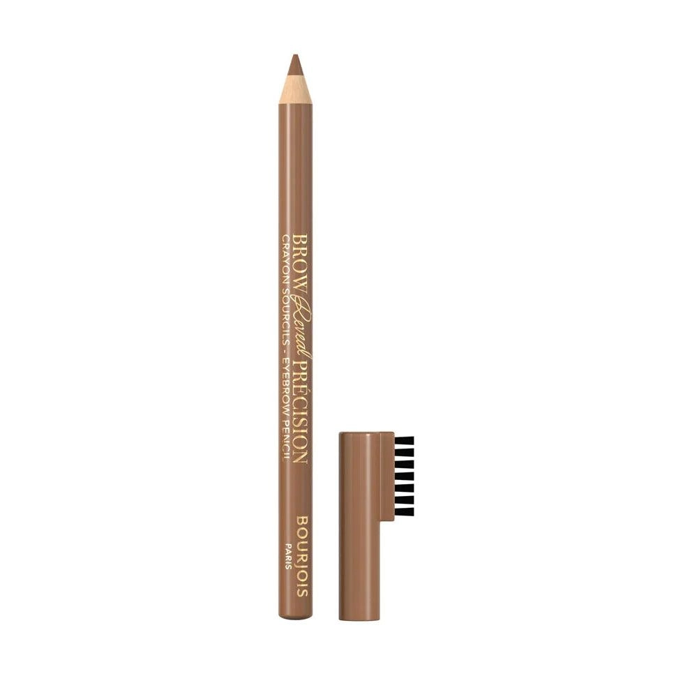 Карандаш для бровей с щеточкой - Bourjois Brow Reveal Precision Eyebrow Pencil, 002 Soft Brown, 1.4 г - фото N1