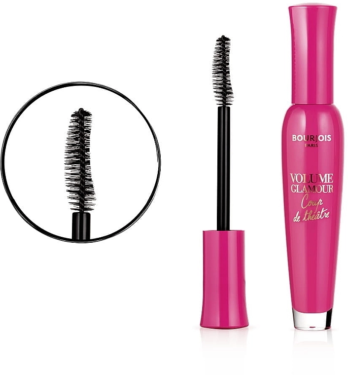 Тушь для ресниц с эффектом объема и подкручивания - Bourjois Volume Glamour Coup De Theatre Mascara, 7 мл - фото N7
