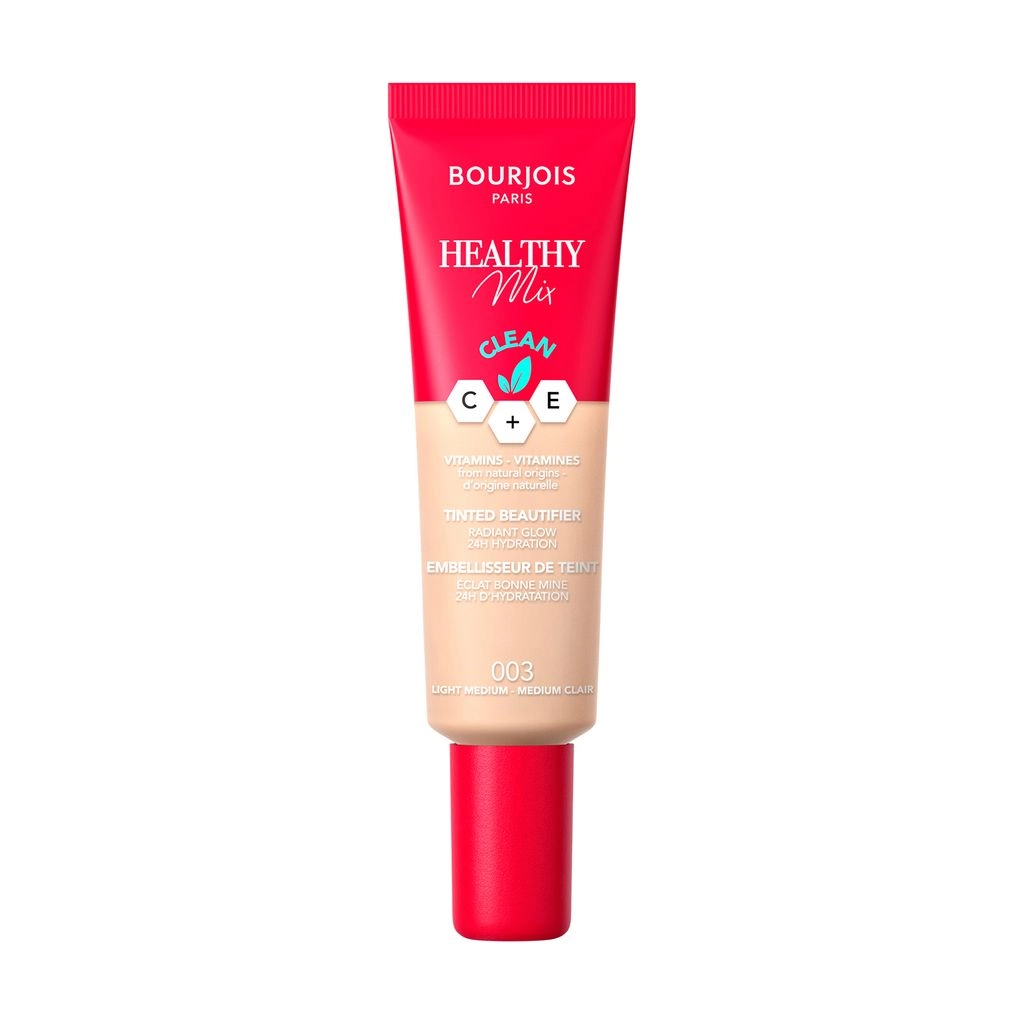 Тональный флюид для лица - Bourjois Healthy Mix Clean, 003 Light Medium, 30 мл - фото N1