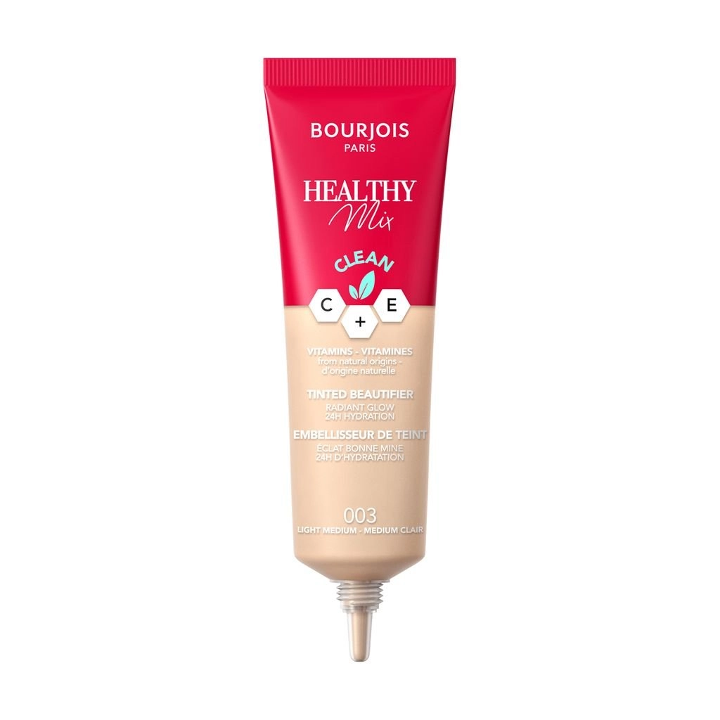 Тональный флюид для лица - Bourjois Healthy Mix Clean, 003 Light Medium, 30 мл - фото N2