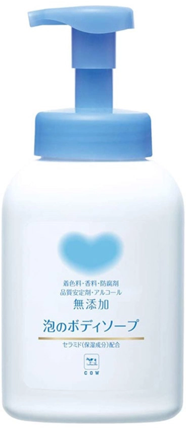 Натуральне мило-пінка для чутливої ​​шкіри рук та тіла - COW No Addition Natural Soap-Foam, 550 мл - фото N1