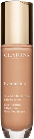 Тональная основа для лица - Clarins Everlasting Long-Wearing And Hydrating Matte Foundation, 112C Amber, 30 мл - фото N1