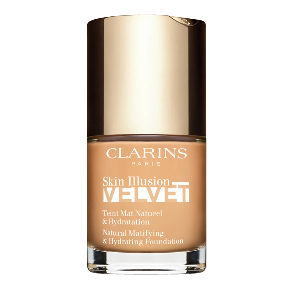 Тональная основа для лица - Clarins Skin Illusion Velvet, 108W Sand, 30 мл - фото N1