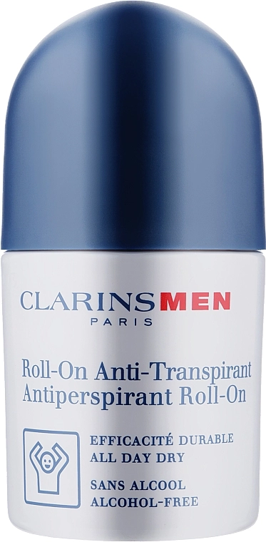 Дезодорант шариковый мужской - Clarins Men Deodorant Roll, 50 мл - фото N1