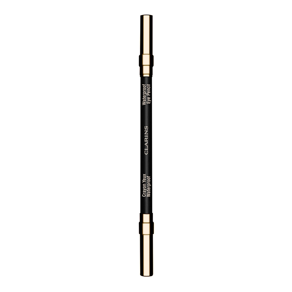 Водостійкий олівець для повік - Clarins Crayon Sourcils, 01 Black, 1.2 г - фото N1