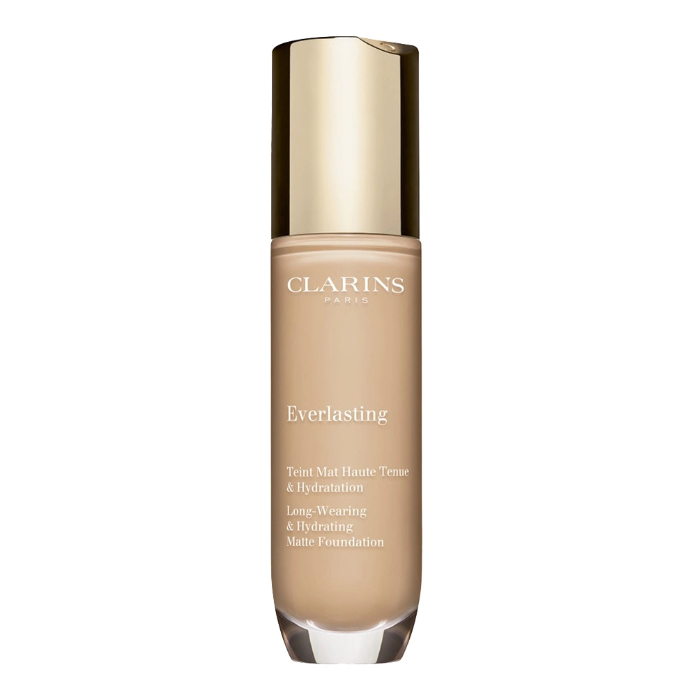 Тональная основа для лица - Clarins Everlasting Long-Wearing And Hydrating Matte Foundation, 105N Nude, 30 мл - фото N1