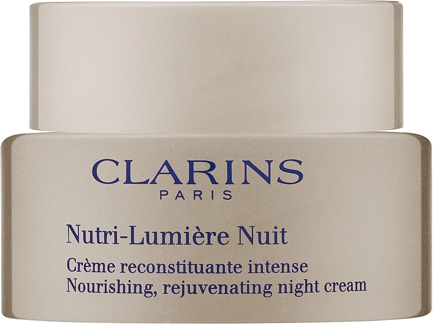 Ночной омолаживающий крем - Clarins Nutri-Lumière Nuit Nourishing Rejuvenating Night Cream, 50 мл - фото N1