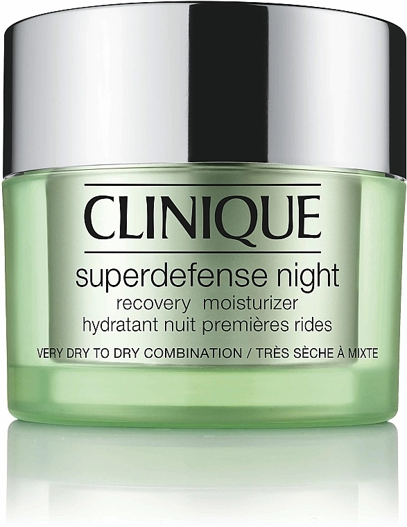 Ночной восстанавливающий увлажняющий крем - Clinique Clinique Superdefense Night Recovery Moisturizer, 50 мл - фото N1