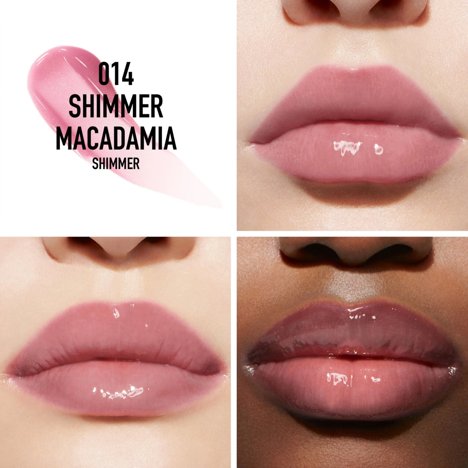 Блиск для губ - Christian Addict Lip Maximizer - Dior Addict Lip Maximizer, 014 Shimmer Macadamia, 6 мл - фото N2