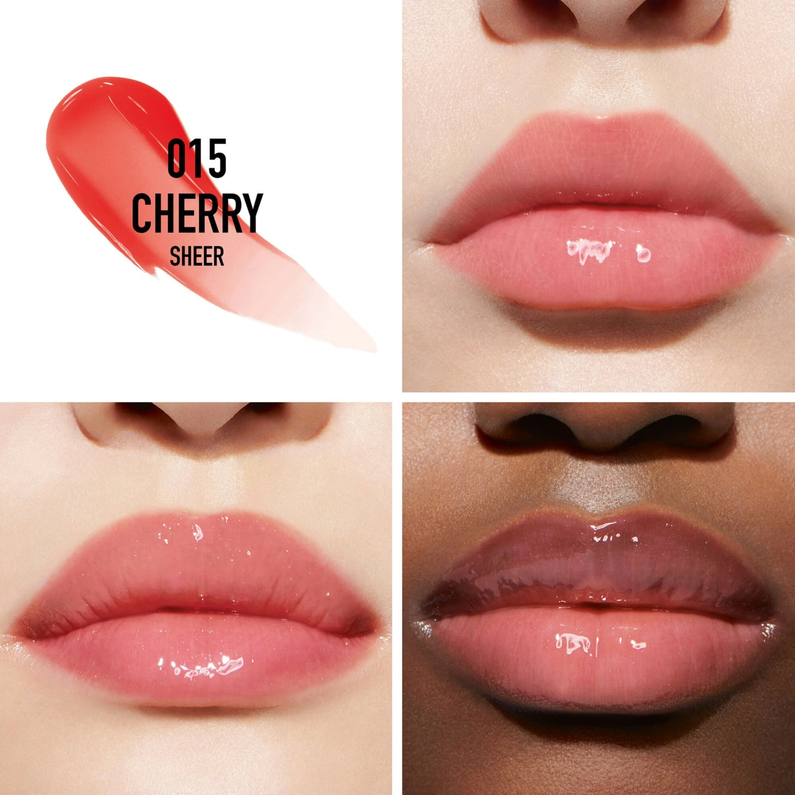 Блиск для губ - Christian Addict Lip Maximizer - Dior Addict Lip Maximizer, 015 Cherry, 6 мл - фото N2