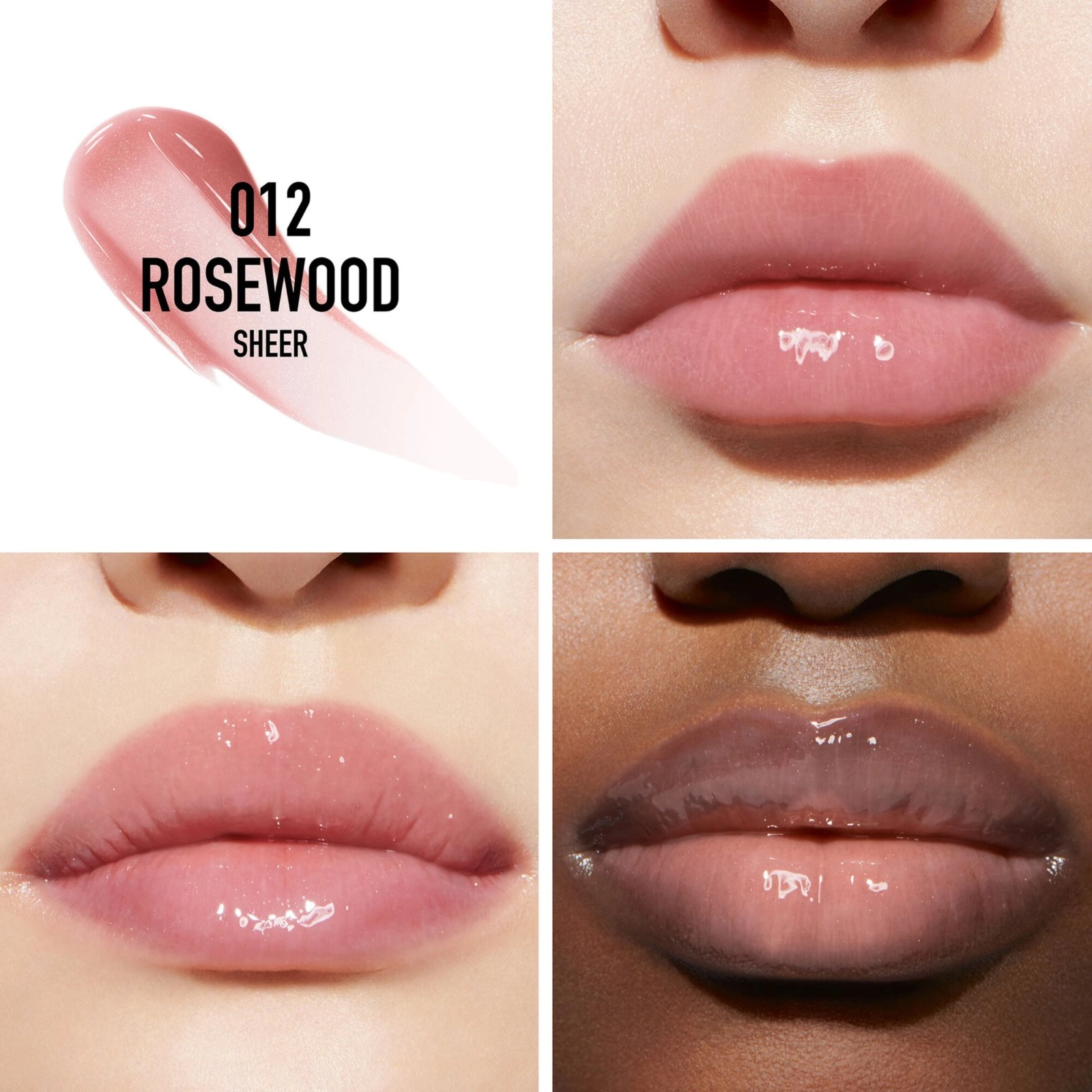 Блеск для губ - Dior Addict Lip Maximizer, 012 Rosewood, 6 мл - фото N2
