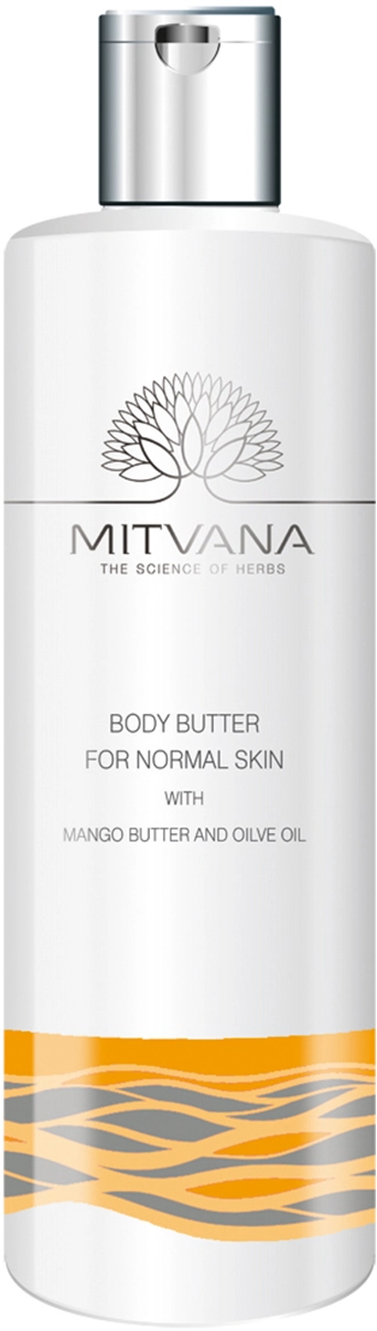 Олія для тіла для нормальної шкіри - Mitvana Body Butter For Normal Skin with Mango Butter & Olive Oil, 200 мл - фото N1