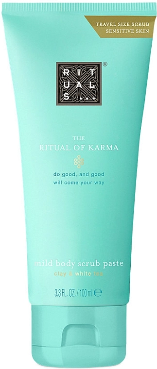 Скраб для тела с глиной - Rituals The Ritual of Karma Body Scrub Clay, 100 мл - фото N1